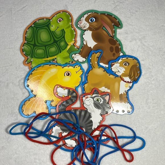 Pre School Sewing Cards - Picture 1 of 7